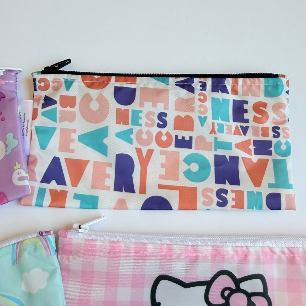 Girls Accessory or Snack Pouches (4 Pouches) - Picture 5 of 10